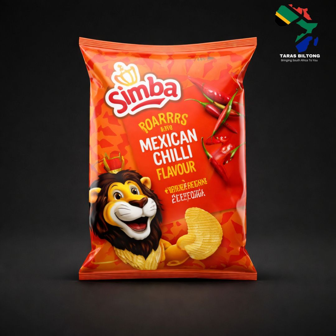 Simba Mexican Chilli Flavoured Potato Chips 120g