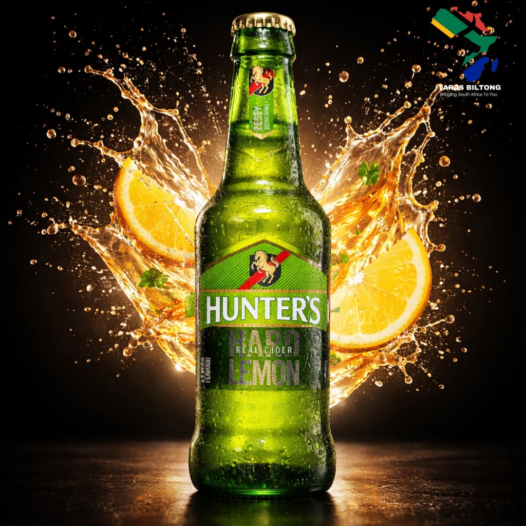 Hunters Hard Lemon 330ml Bottle