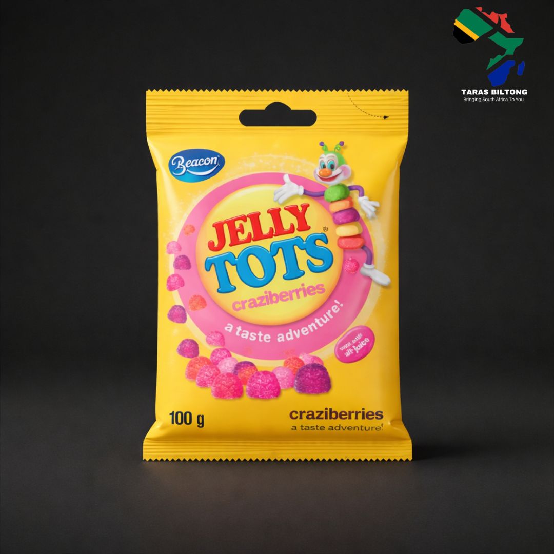 Beacon Jelly Tots Craziberries 100g